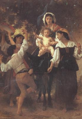 Adolphe William Bouguereau Return from the Harvest (mk26) Sweden oil painting art